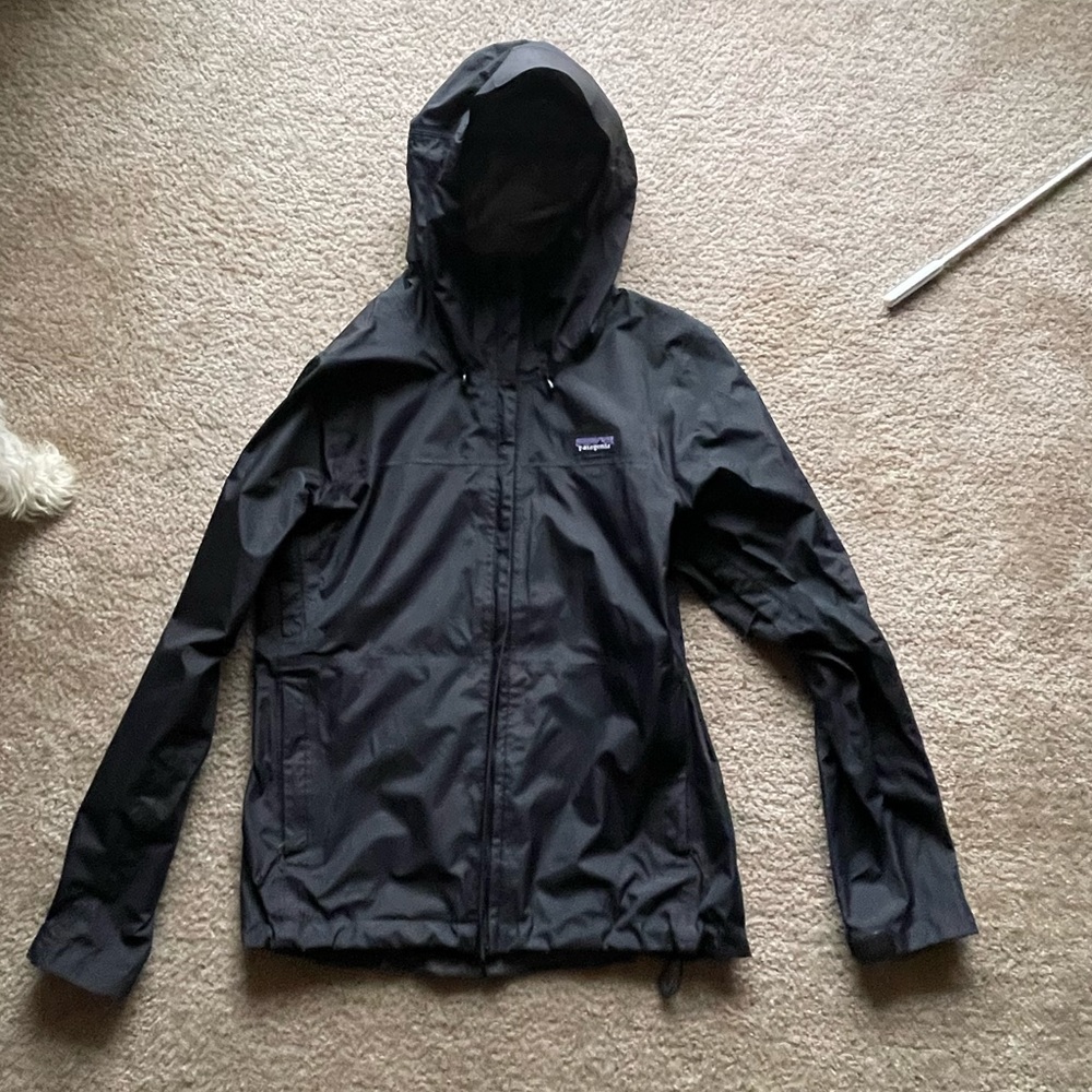Patagonia Black Torrentshell Rain Jacket